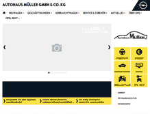 Tablet Screenshot of opel-mueller.de